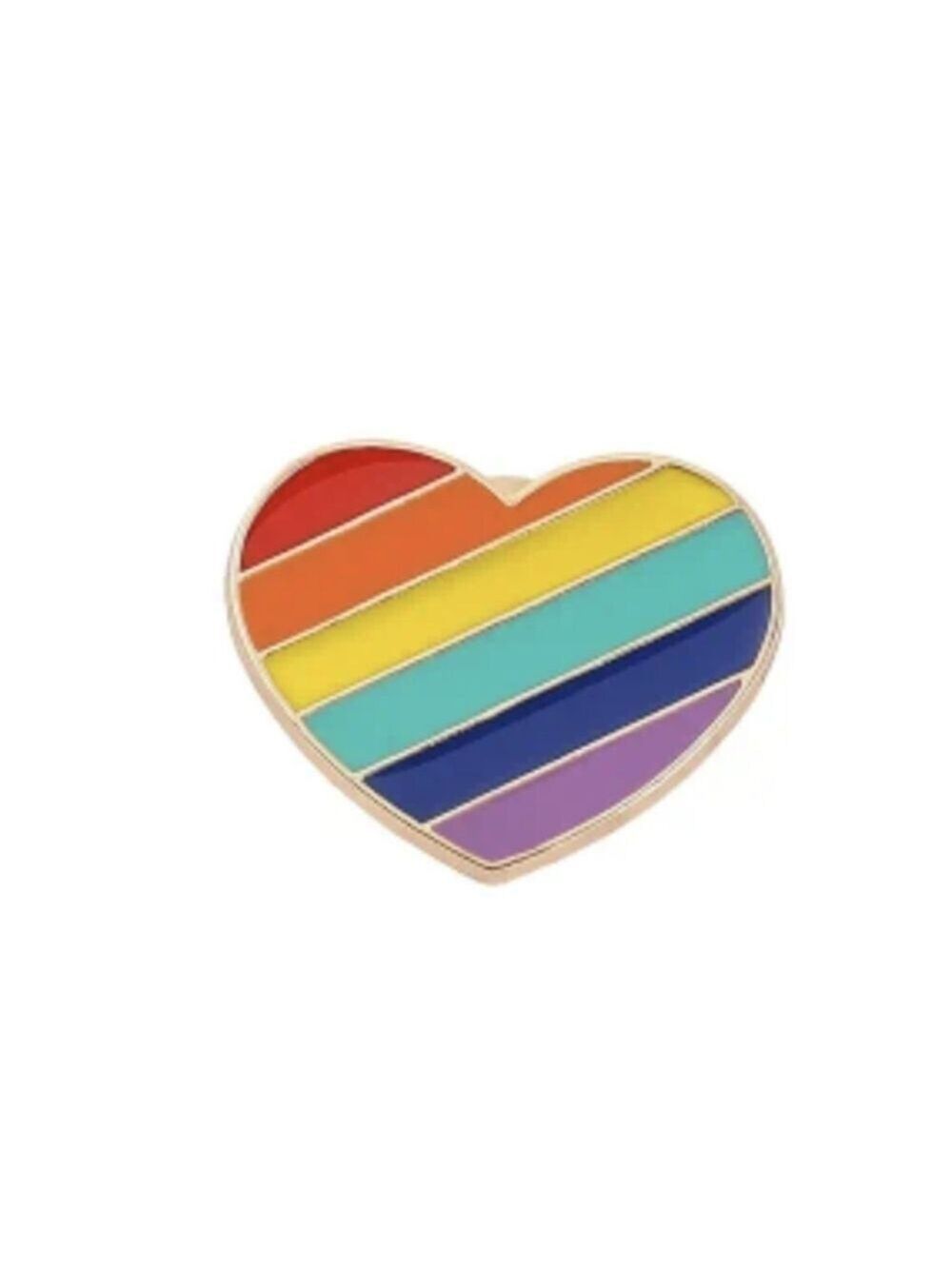 🌈Pin--Rainbow Heart ✴️LAST ONE✴️